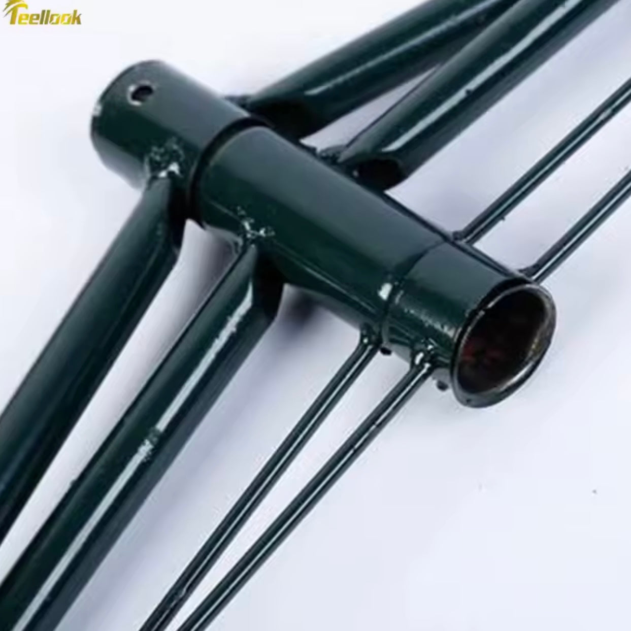 Teellook Encrypted Fiber-Optic PVC Christmas Tree Set