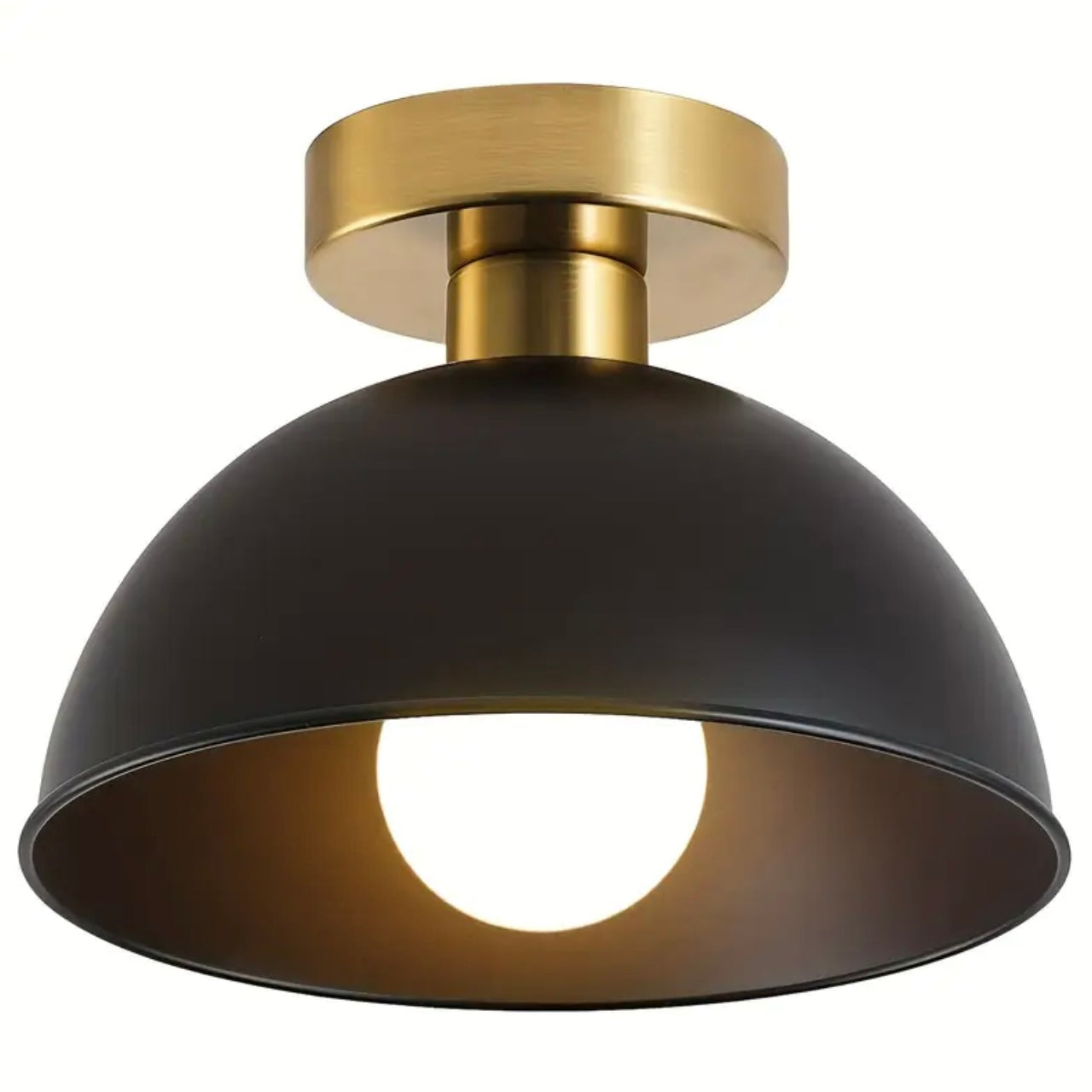 Modern Nordic White & Gold Ceiling Light Fixture