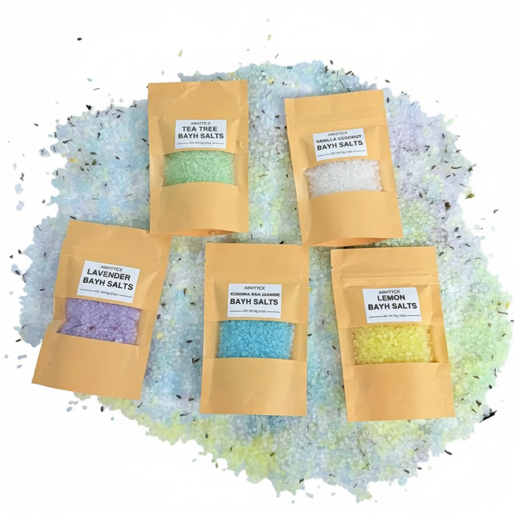 Zenora 5-Pack Spa Bath Salt Set