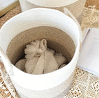 Zenora Extra-Large Scandinavian Collapsible Storage Basket