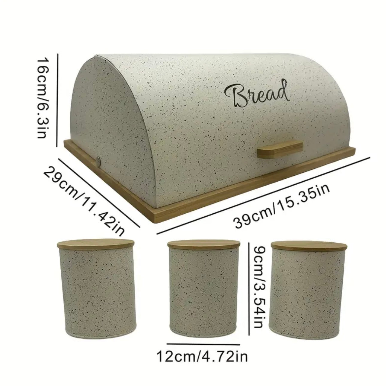 Zenora Bamboo & Iron Flip-Top Storage Box Set