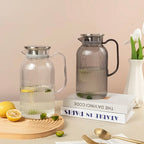 Zenora 2000ml Large Glass-Like Thermal Water Bottle