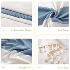 Zenora Bohemian Ruffled Rectangular Tablecloth