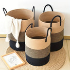 Zenora Extra-Large Scandinavian Collapsible Storage Basket
