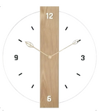 Zenora Glowtick Modern Minimalist Wall Cloc