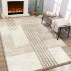 Zenora Seven Deer Velvet Area Mat