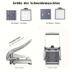 Zenora Stainless Steel Vegetable & French Fry Cutter