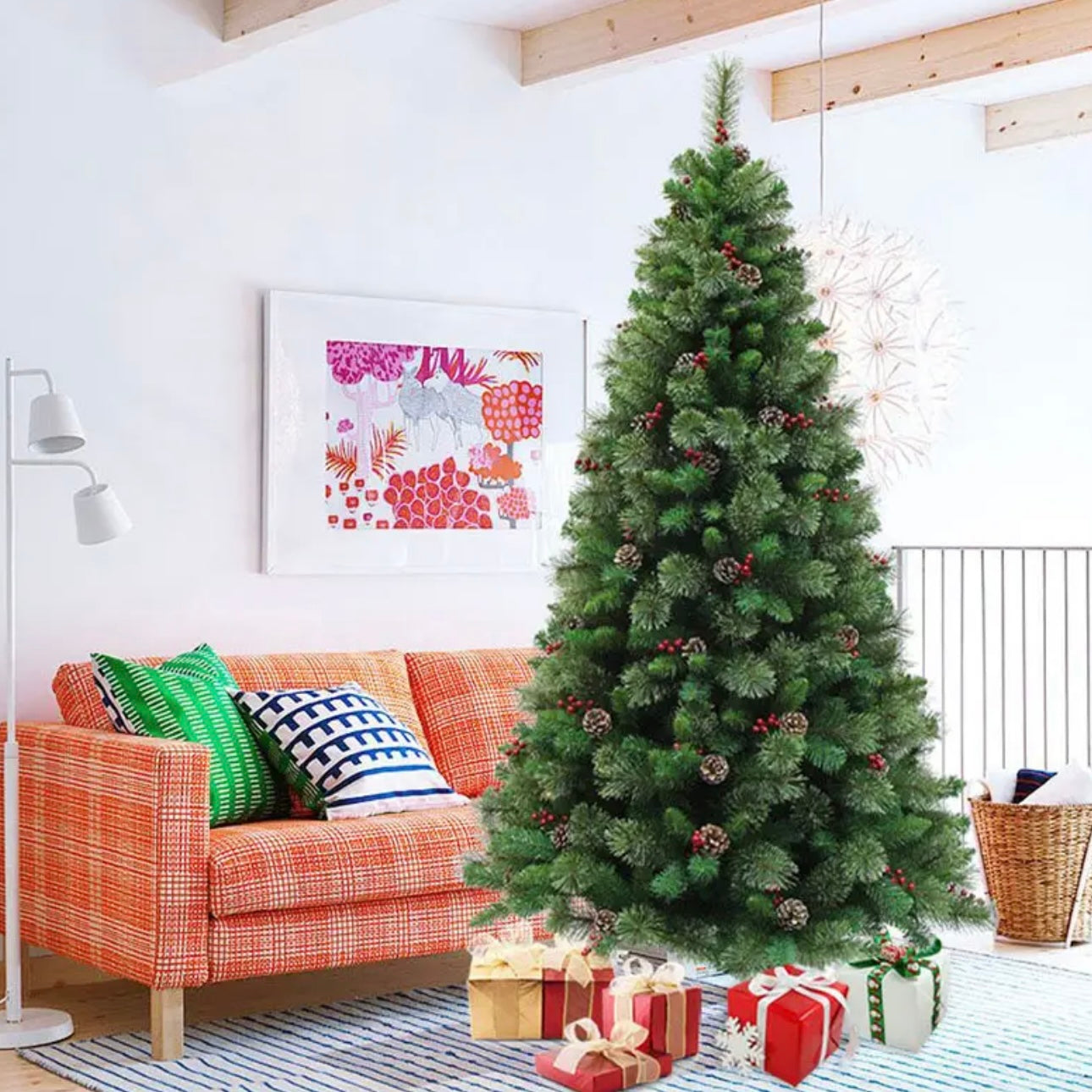 Zenora Premium Artificial Pine Christmas Tree