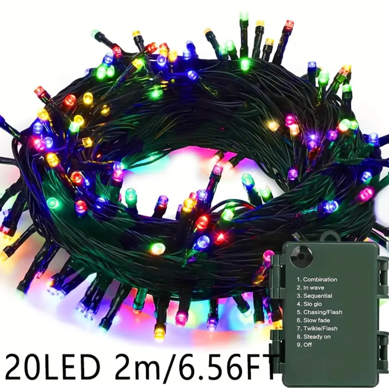 Zenora Multicolor LED Fairy String Lights