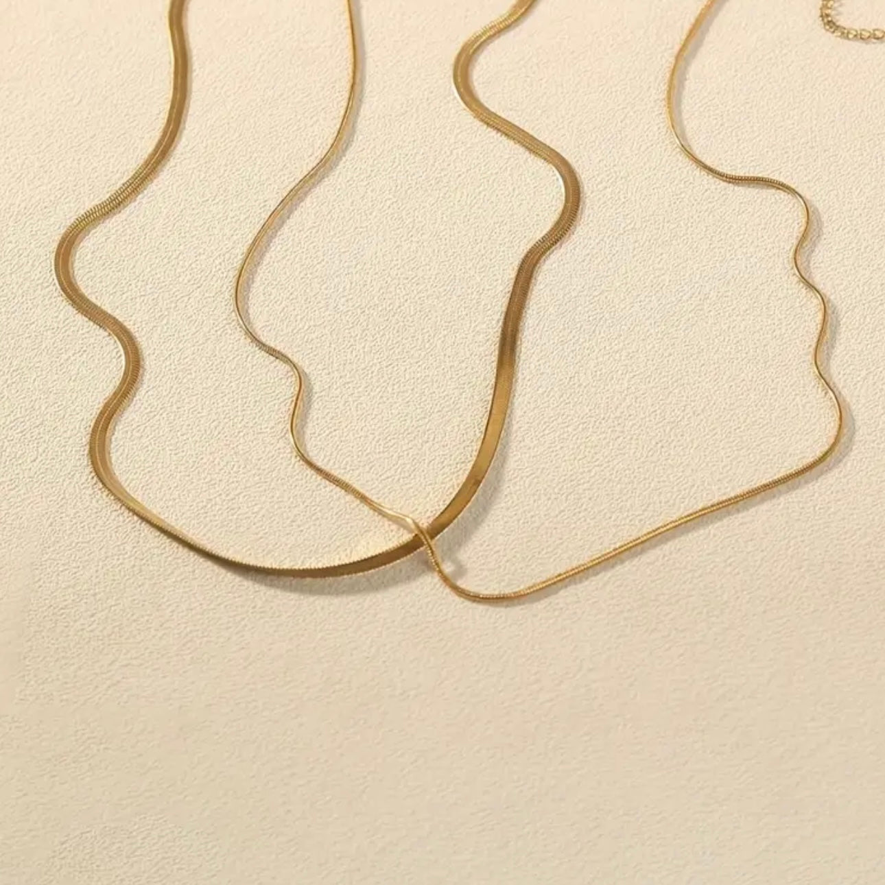 Boho Luxe Stainless Steel Waist Chain Set (2pcs)