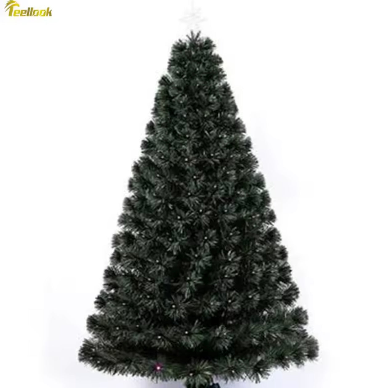 Teellook Encrypted Fiber-Optic PVC Christmas Tree Set
