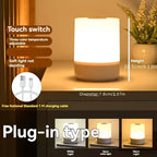 Zenora 2025 Touch Dimmable LED Bedside Lamp