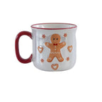 Zenora Christmas Gingerbread Man Ceramic Mug