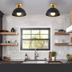 Modern Nordic White & Gold Ceiling Light Fixture