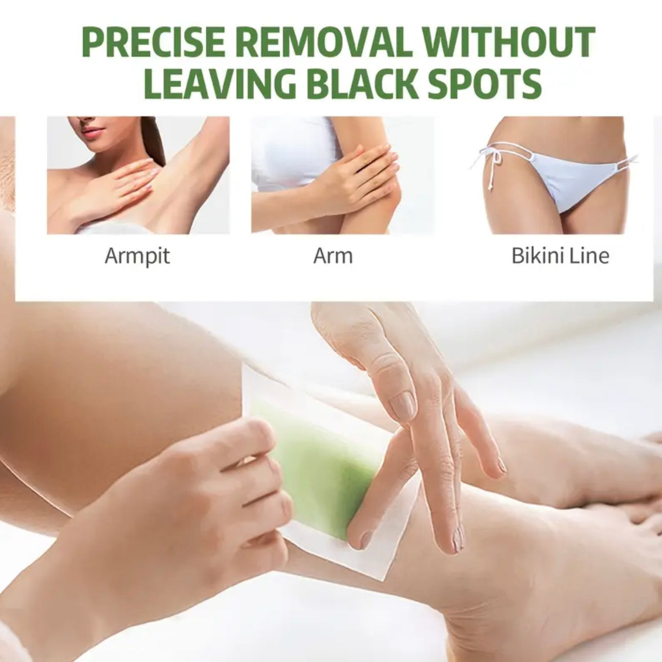 Zenora Olive Oil Wax Strip Hair Removal Set