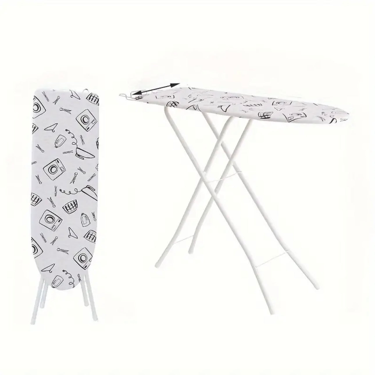 Zenora Heavy-Duty Ironing Board with Adjustable Height