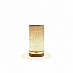 Zenora Modern Solid Wood Bedside Table Lamp