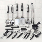 Zenora 25pcs Stainless Steel Kitchen Utensils Set