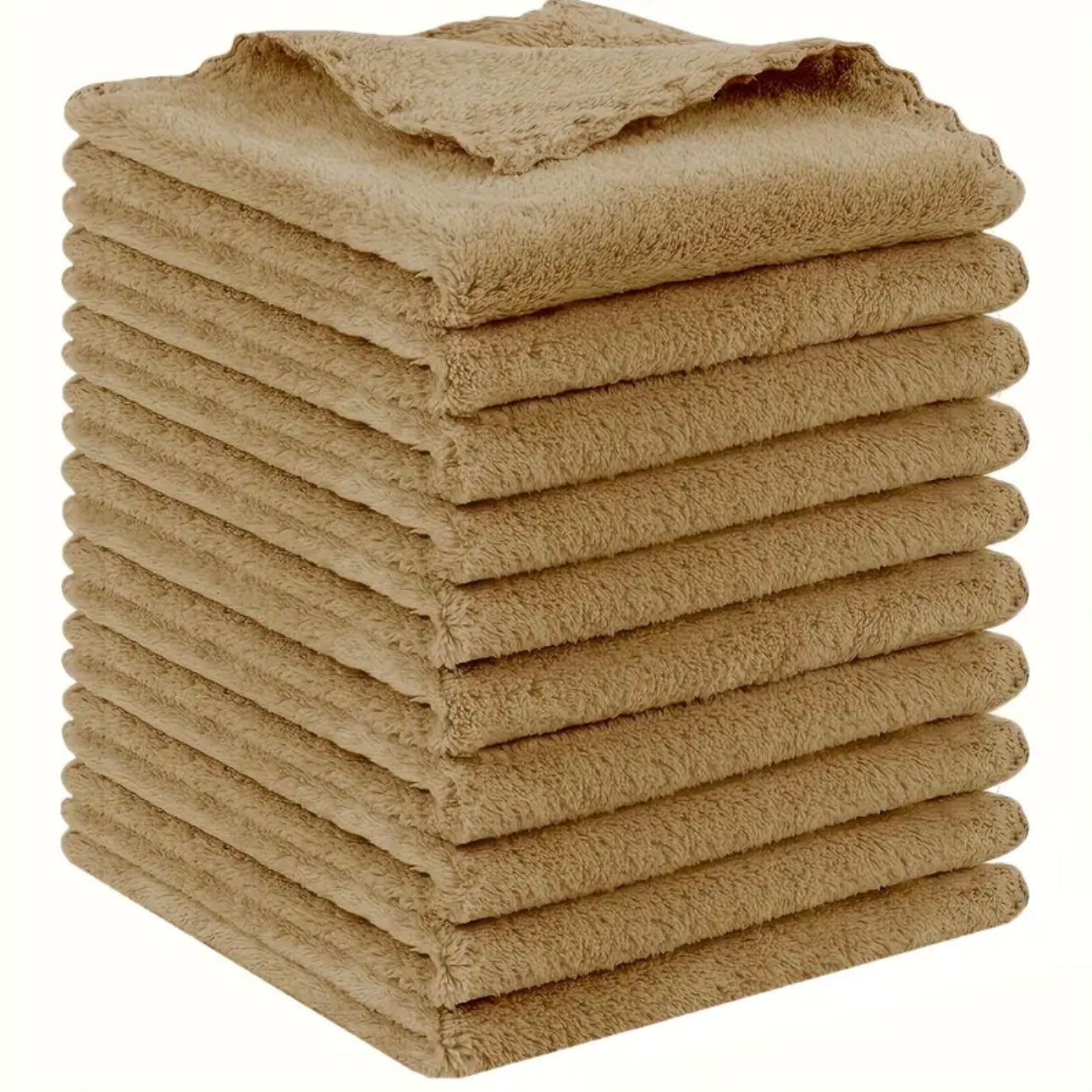 Zenora Reusable Microfiber Makeup Remover Towels – 10 Pack