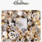 Zenora Luxury Encrypted Snowfall Christmas Tree with Decoration Package