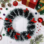 Zenora Artificial Christmas Garland with Bowknot