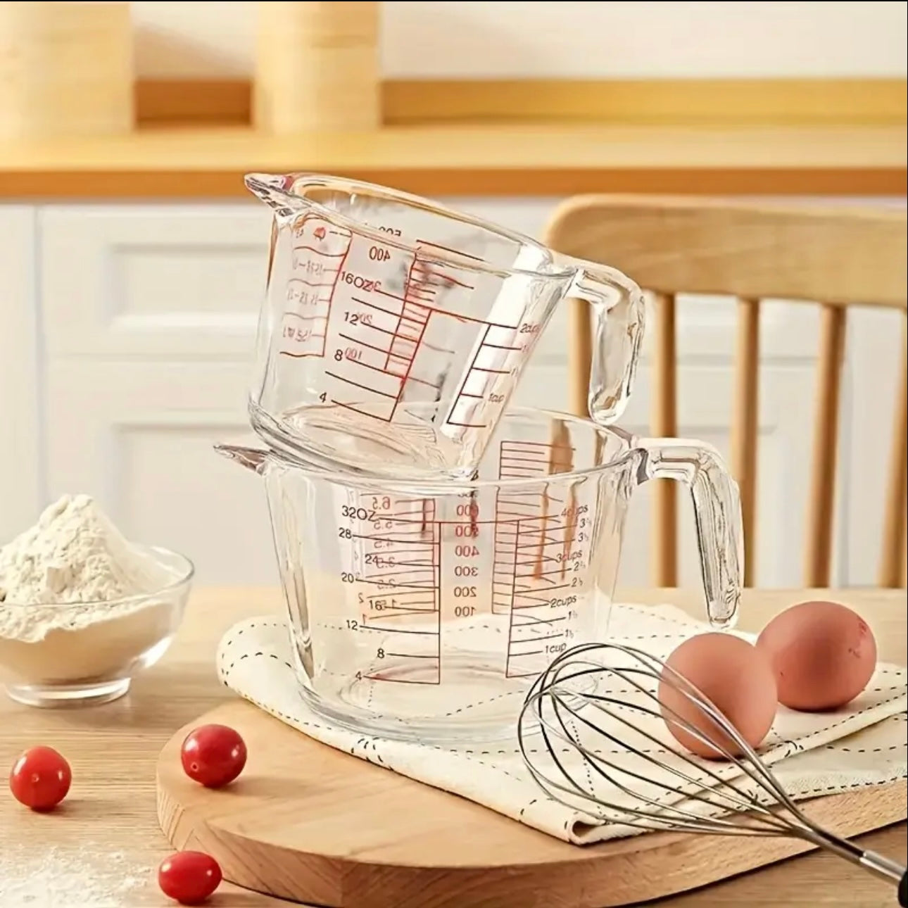 Zenora 2-Piece Large Measuring Cup Set