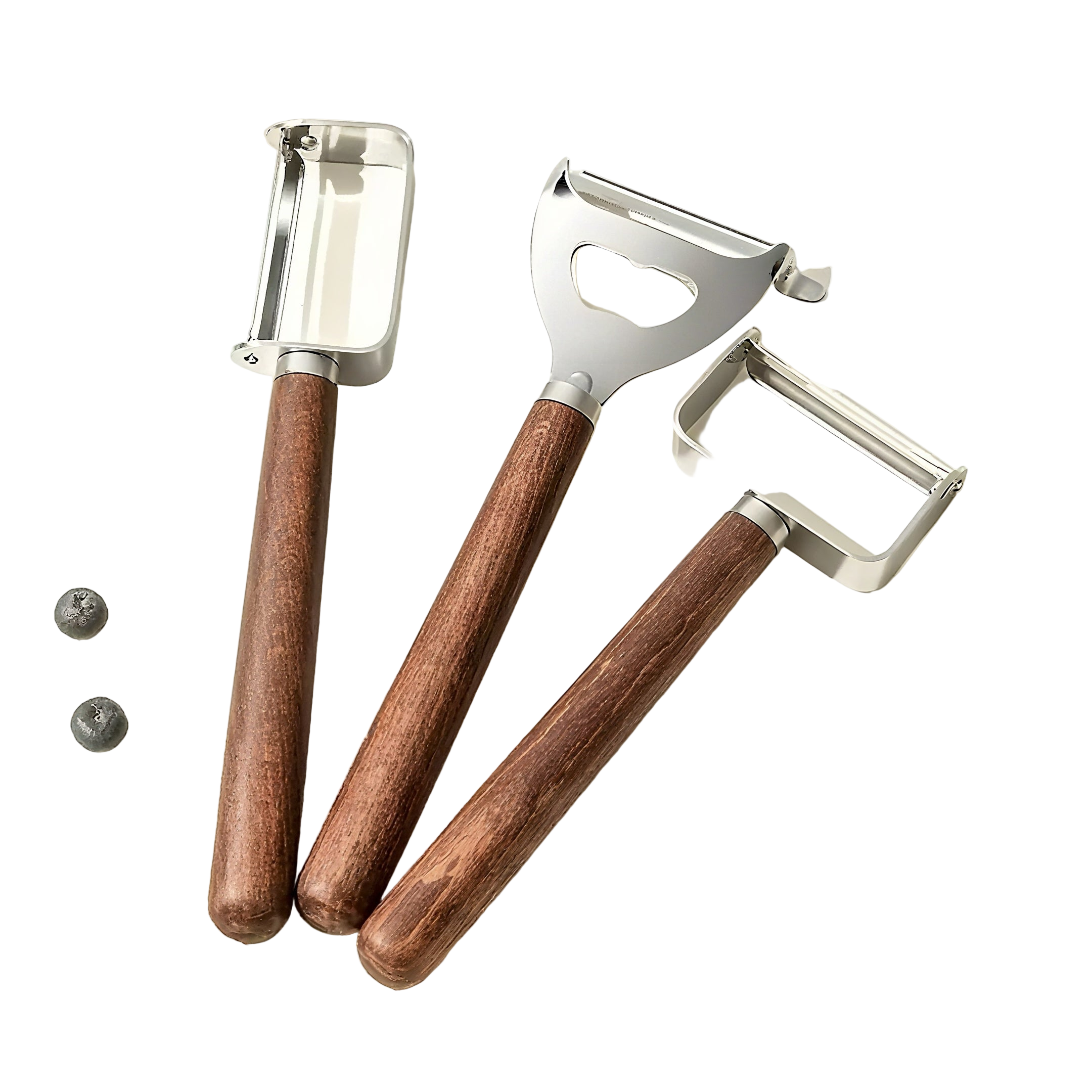 Zenora 3-Piece Stainless Steel Peeler Set