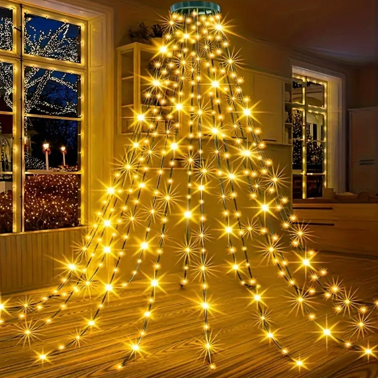 Zenora Christmas Tree Lights – 8 Lighting Modes