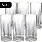 Zenora 6-Piece Elegant Highball Glassware Set