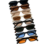 8-Piece Set – Stylish Unisex Square Frame Glasses for Everyday Street Style