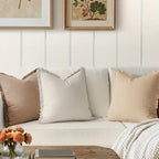 Zenora 3pcs Bohemian Linen Pillowcase Set