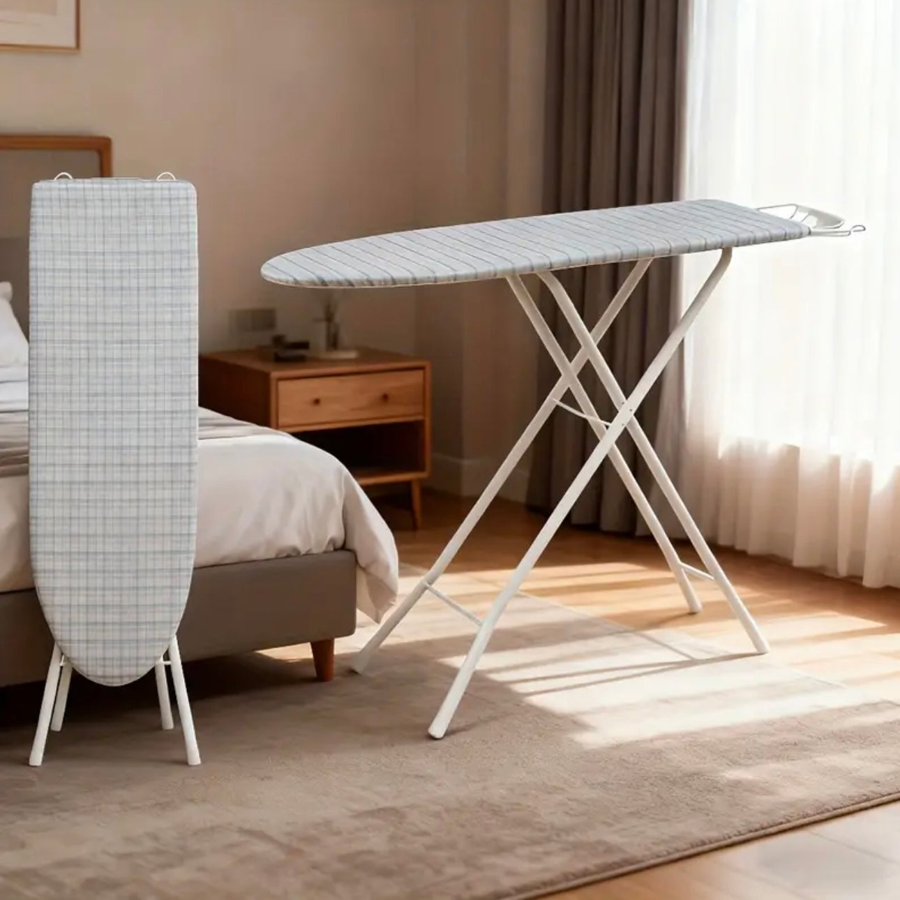 Zenora Heavy-Duty Ironing Board with Adjustable Height