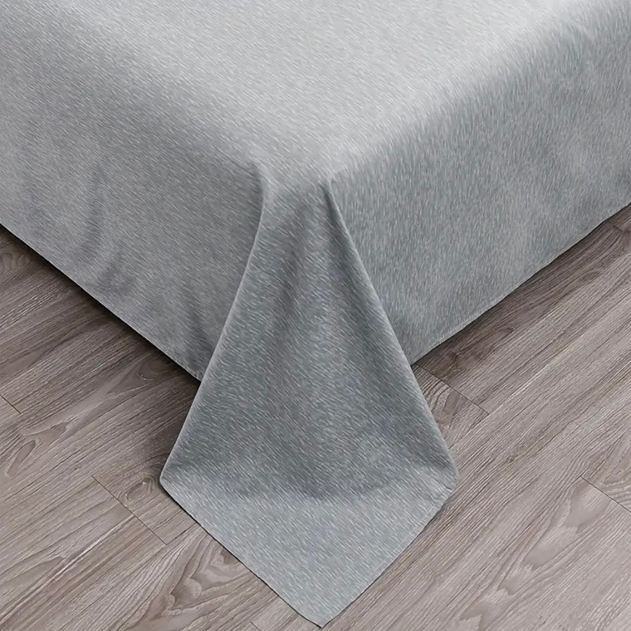 Zenora 4-Piece Thickened Leaf Print Duvet Cover Set