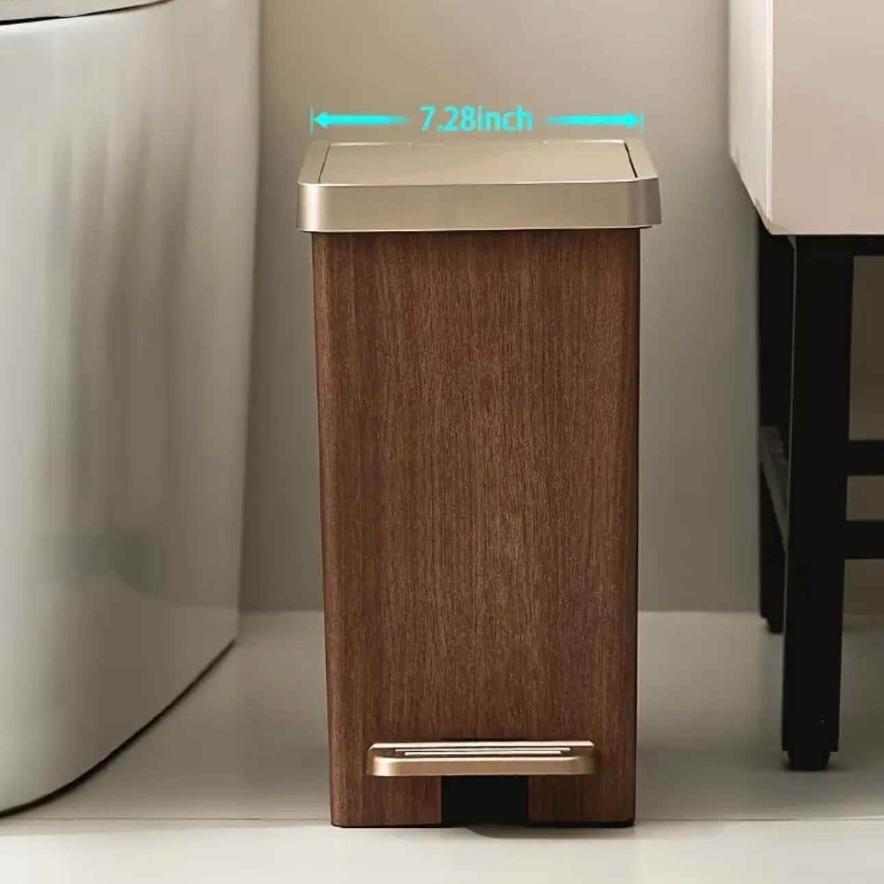 Zenora Large Capacity Step Trash Can