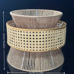 Zenora Rustic Handwoven Lampshade