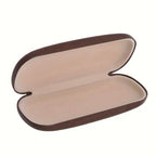 3pcs Hard Shell Glasses Case – Durable Iron Build, Ergonomic Design for Men & Women