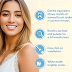 Zenora 8-Head Rotating Electric Toothbrus