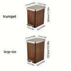 Zenora Large Capacity Step Trash Can