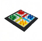 Zenora Ludo Game Set – Foldable Board for Travel, Family & Parent-Child Interaction