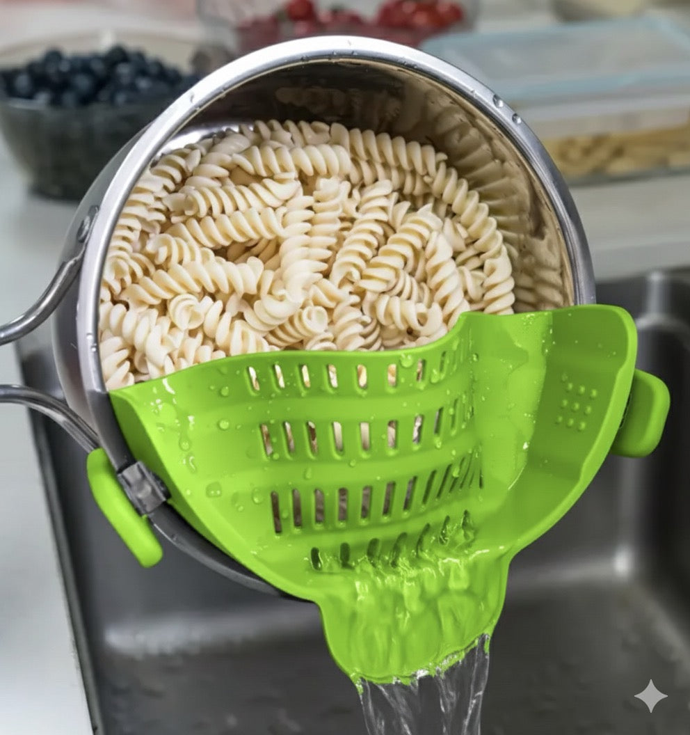 Zenora Clip-On Pots & Pan Strainer