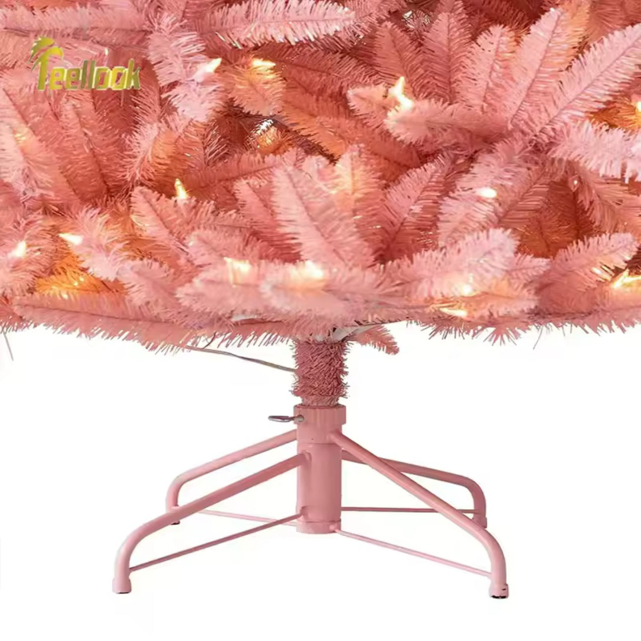 Zenora Pink Christmas Tree Holiday Decoration