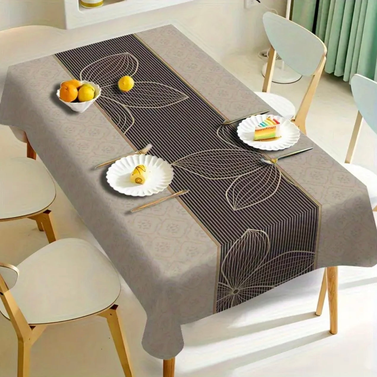 Zenora Vintage Bohemian Floral Tablecloth