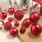 Zenora 24pcs Christmas Ball Hanging Ornaments