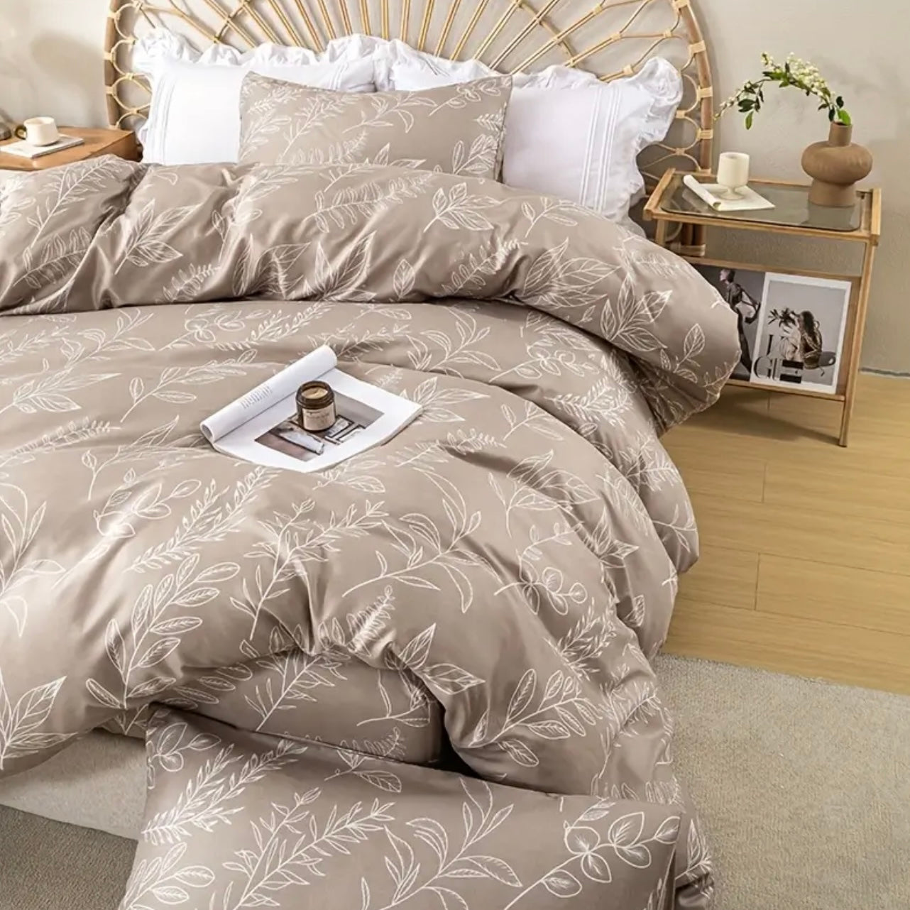 Zenora 3-Piece Chengchengge Printed Down Comforter Set