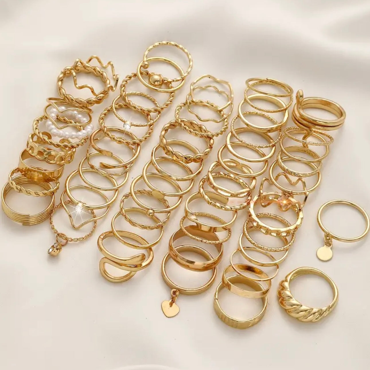Serpentine Éclat 54-Piece Stackable Ring Set
