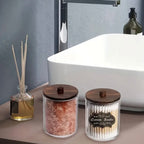 Zenora 3pcs Clear Bathroom Canister Set