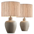 Zenora Set of 2 Boho Rattan Lamp Shades