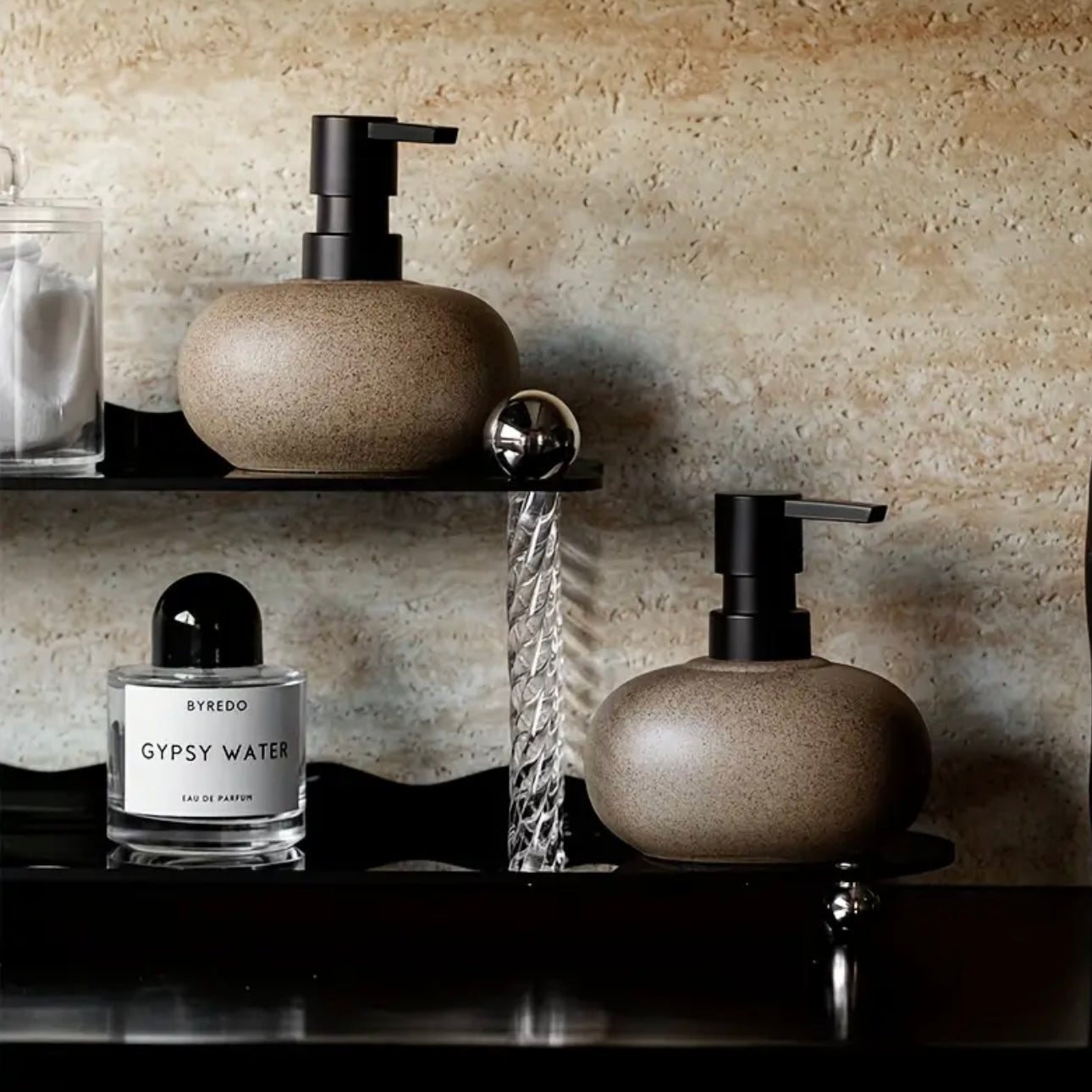 Zenora Wabi-Sabi Ceramic Soap Dispenser