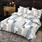 Zenora 3-Piece Printed Polyester Bedding Set