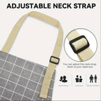 Zenora 2-Piece Heavy Duty Kitchen Chef Apron Set